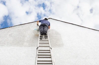 Peinture extérieure à Lamure-sur-Azergues — façades et ravalement